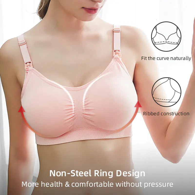 Heart & Halo Seamless Nursing Bra