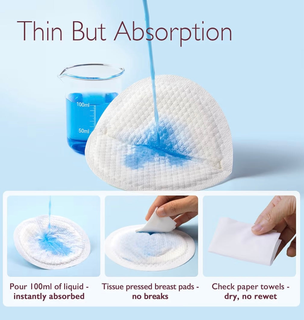 Momcozy Ultra-Thin Disposable Nursing Pads - Individually Packaged (200 Count)