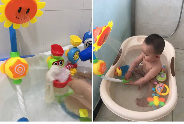 Sunflower Shower Bath Toy