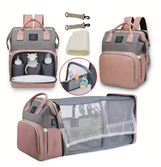 Multi-Function Diaper Backpack