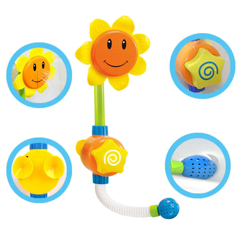 Sunflower Shower Bath Toy